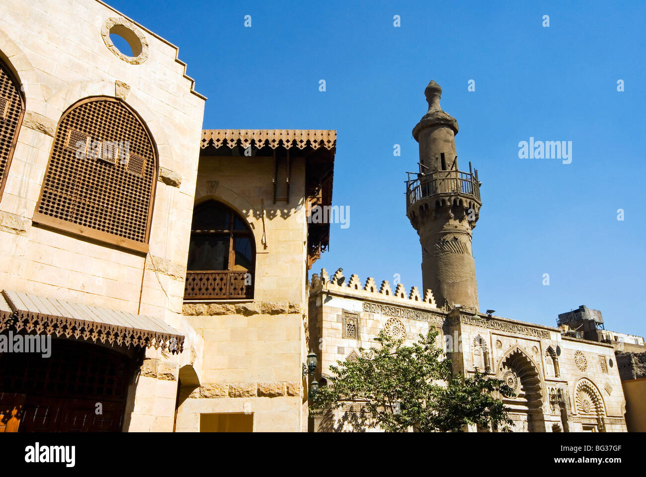 El Moeiz, Khan El Khalili, El Cairo, Egipto, el Norte de África, África Foto de stock