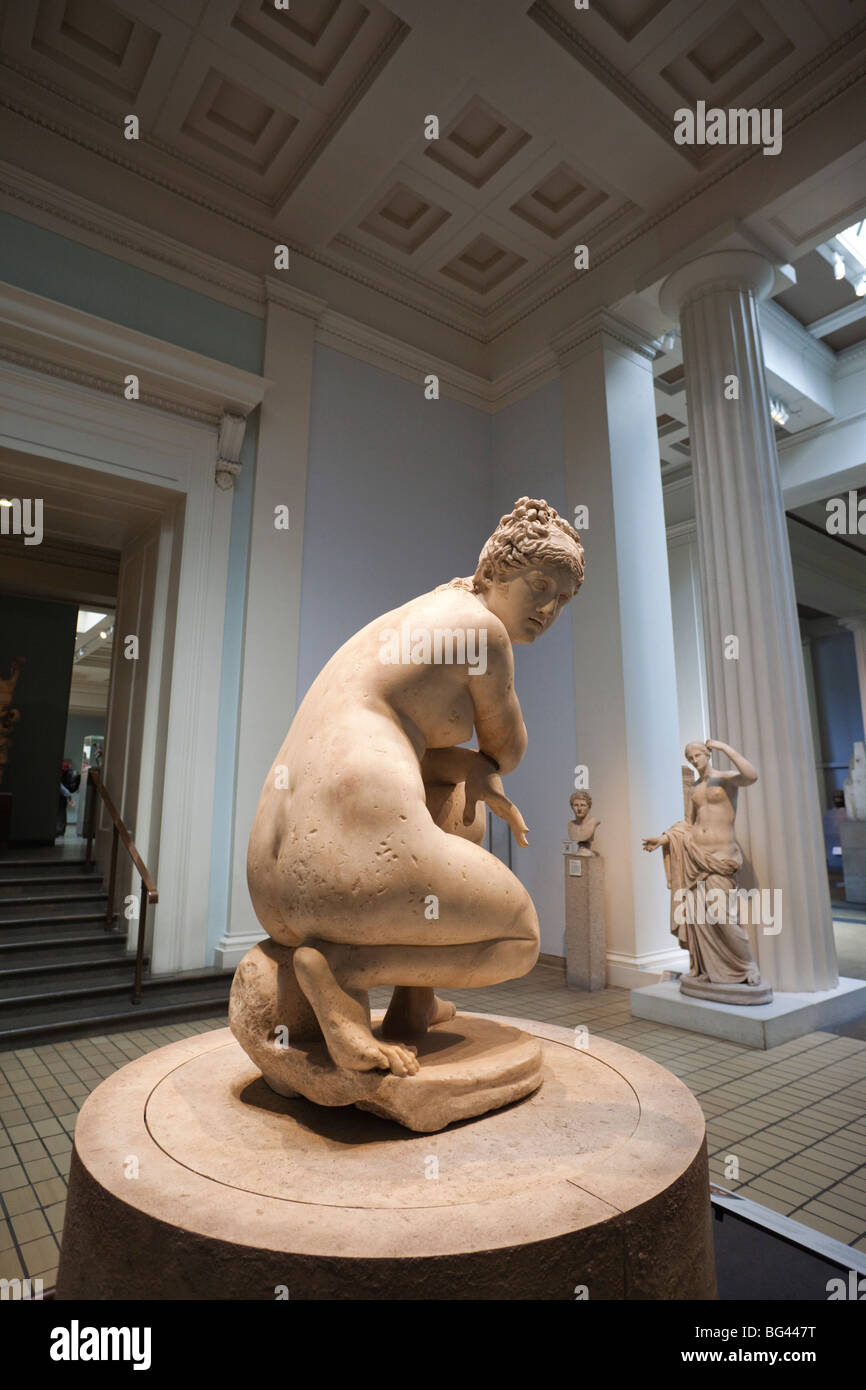 Inglaterra, Londres, British Museum, Lely Venus escultura del siglo I A.C. Foto de stock