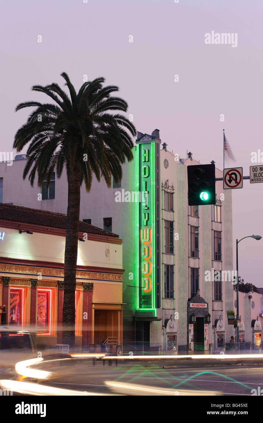 Ee.Uu., California, Los Ángeles, Hollywood Boulevard Foto de stock