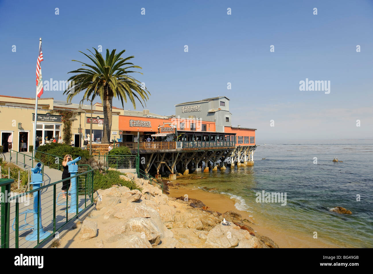 California, Estados Unidos, Monterey Bay Foto de stock