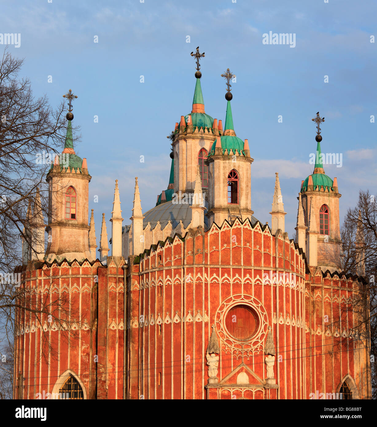 Iglesia de la Transfiguración (1780S), Krasnoie, Óblast de Tver, Rusia Foto de stock