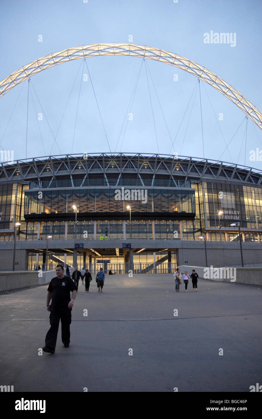 Estadio de Wembley Foto de stock
