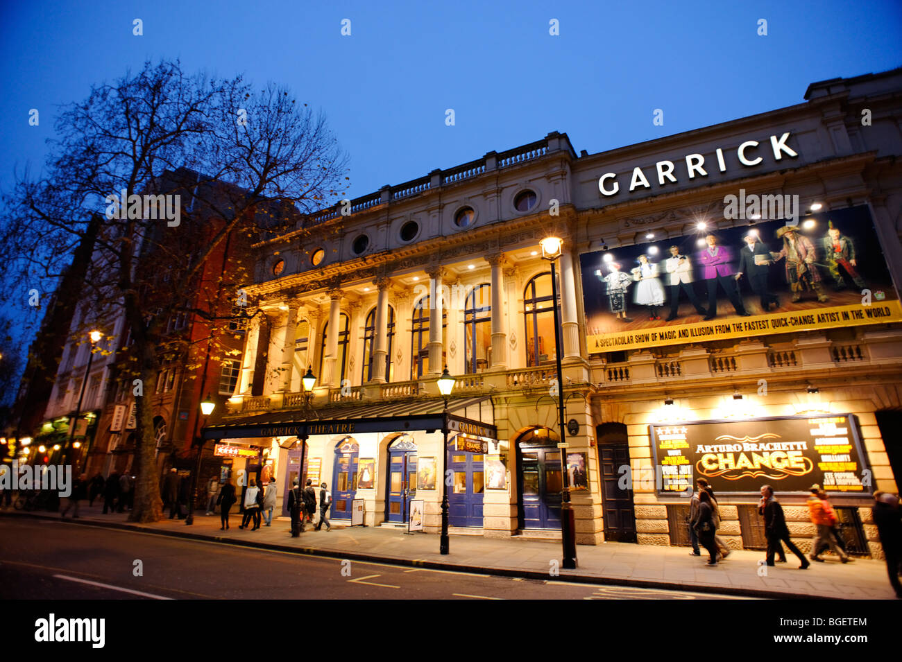 El Garrick Theatre. Londres. UK 2009. Foto de stock