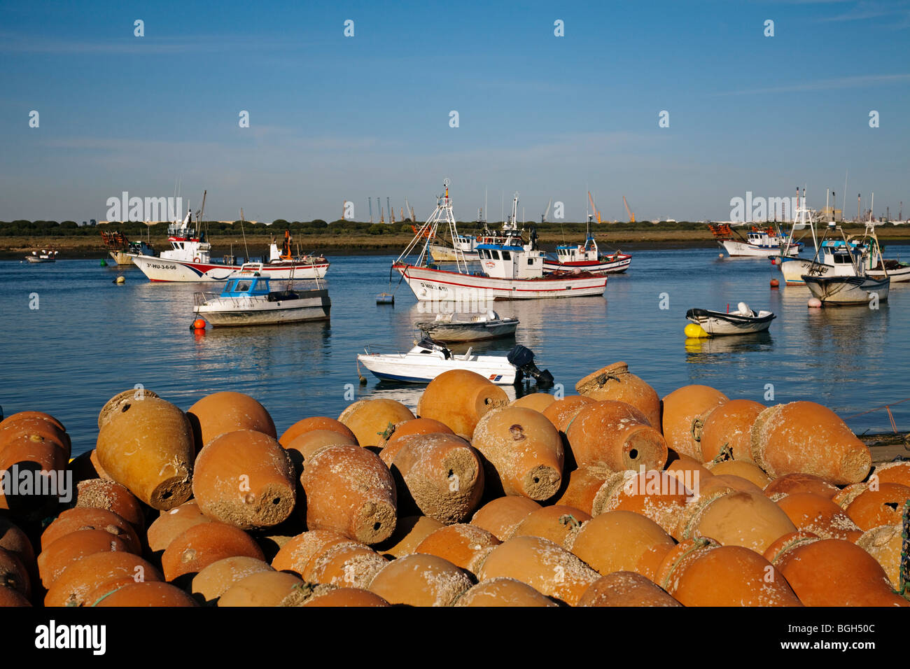 Pulperas Puerto Pesquero de Punta Umbría Huelva Andalucía España Puerto  Pesquero en Punta Umbria Huelva Andalucía España Fotografía de stock - Alamy