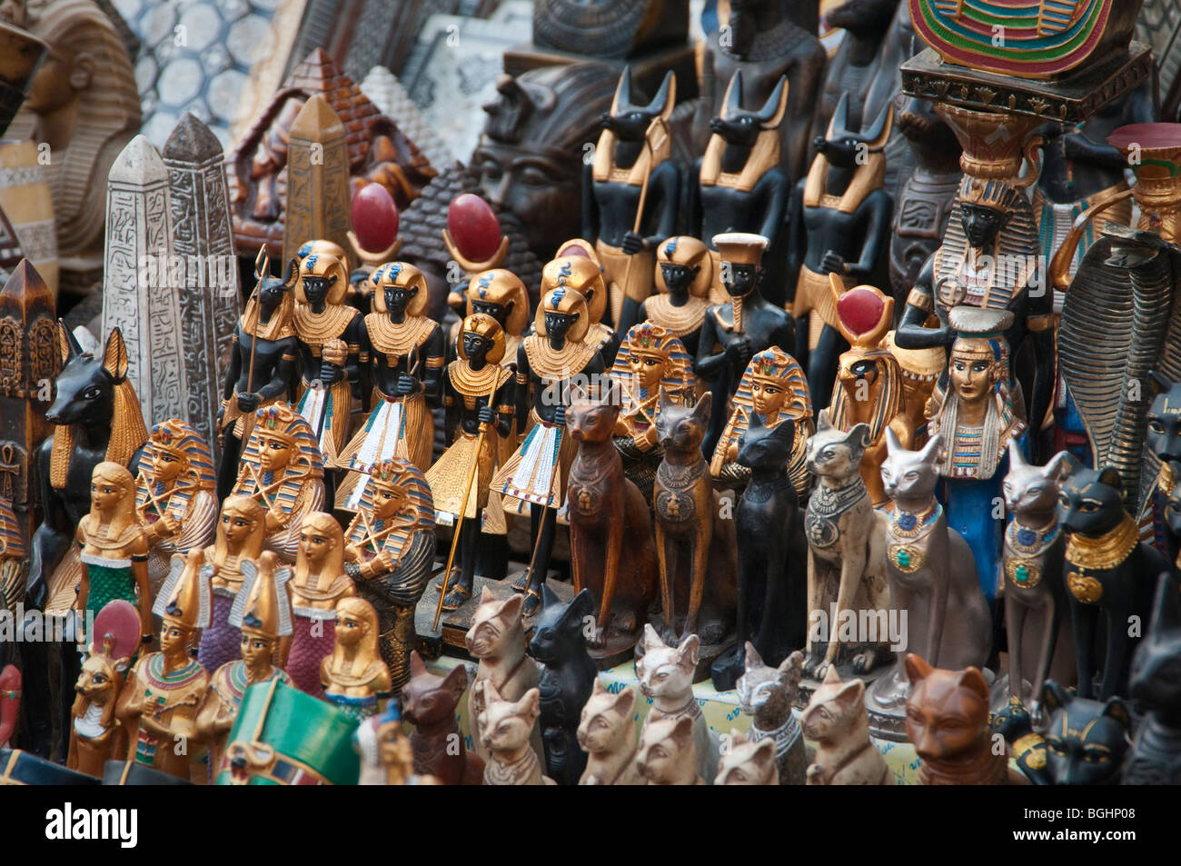 Khan al-Khalili, el mercado de El Cairo, Egipto, África Foto de stock