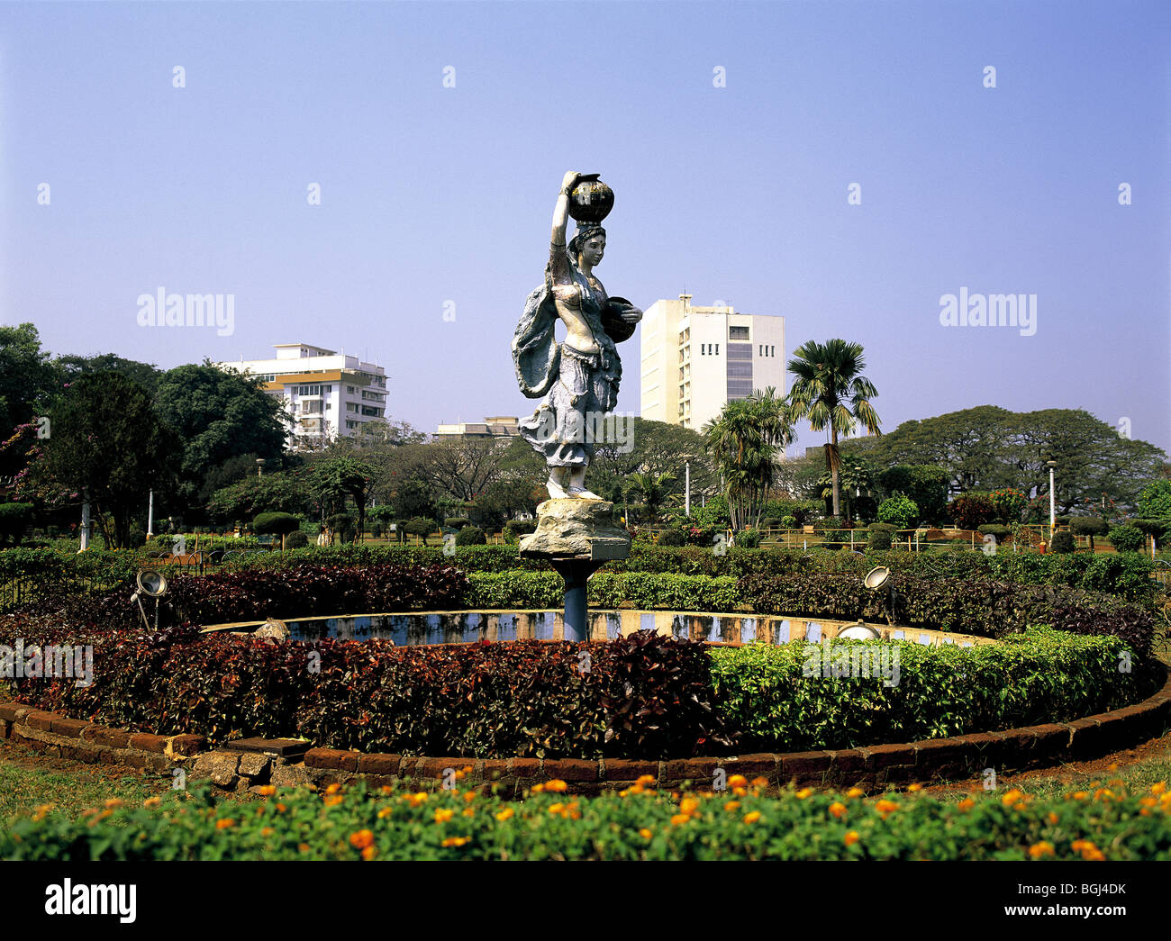 Jardines Colgantes de Bombay India Foto de stock