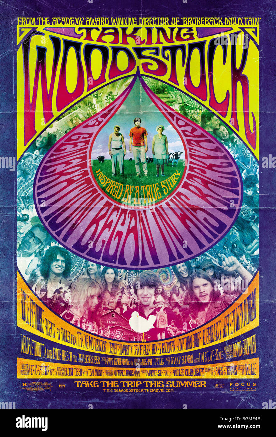 Taking Woodstock Ano 09 Ee Uu Director Carteles De Cine Ang Lee Ee Uu Fotografia De Stock Alamy
