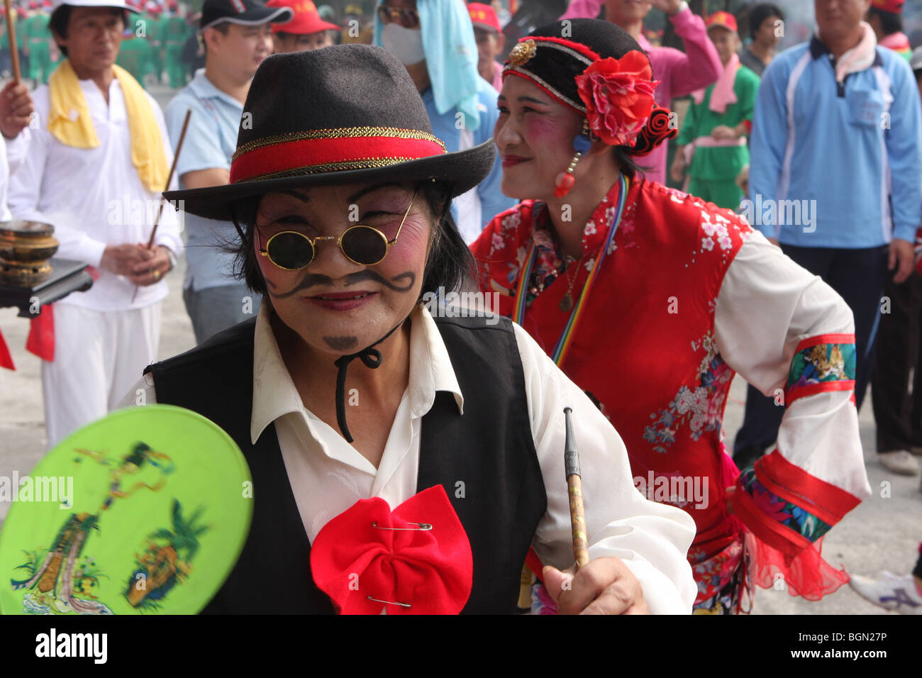 Festival de danza tradicional Foto de stock