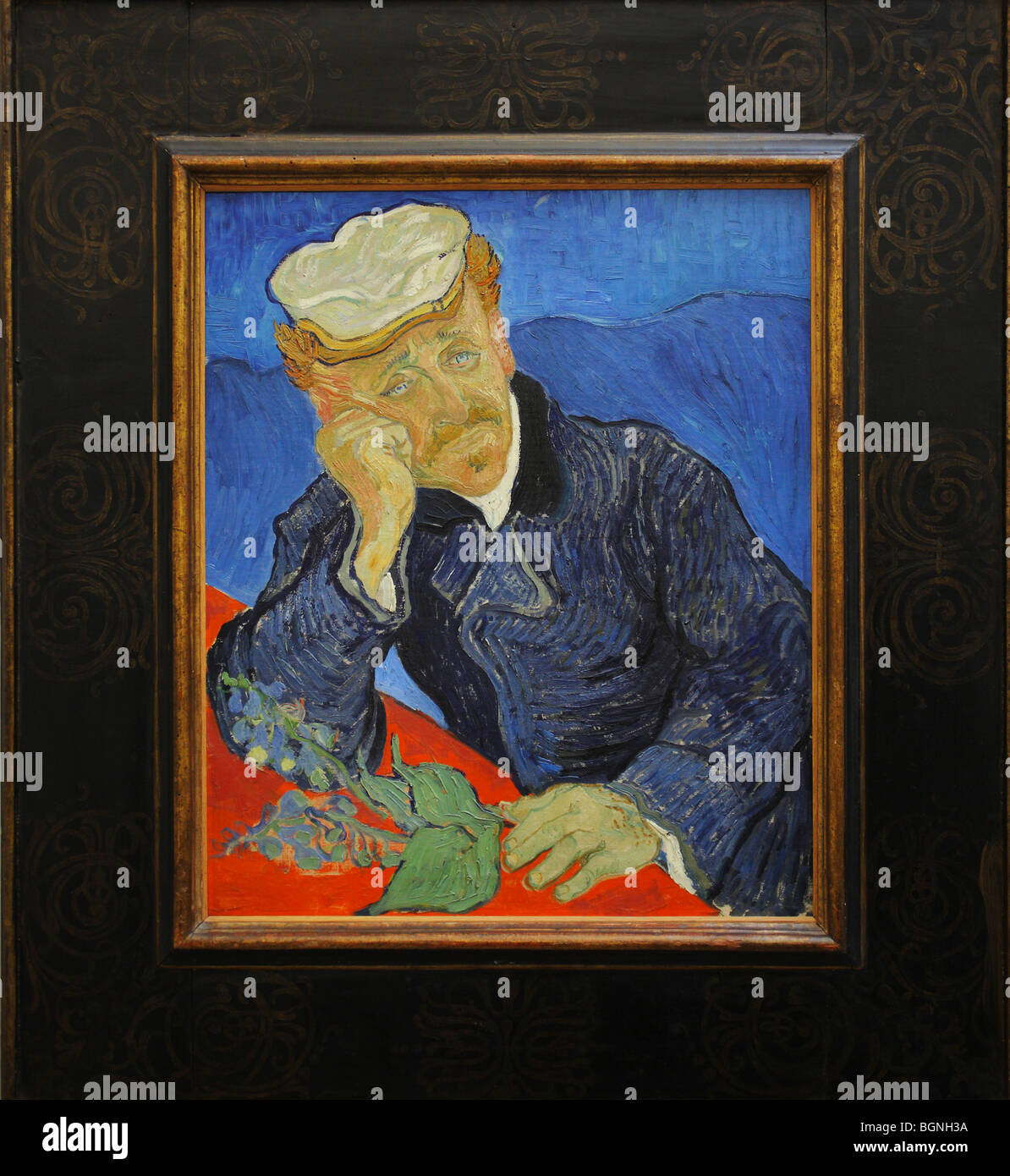 Vincent van Gogh's Dr. Paul Gachet, 1890, Musée d'Orsay (Museo de Orsay), París, Francia Vincent van Gogh's Dr. Paul Gachet, 1890, Musée d'Orsay (Museo de Orsay), París, Francia