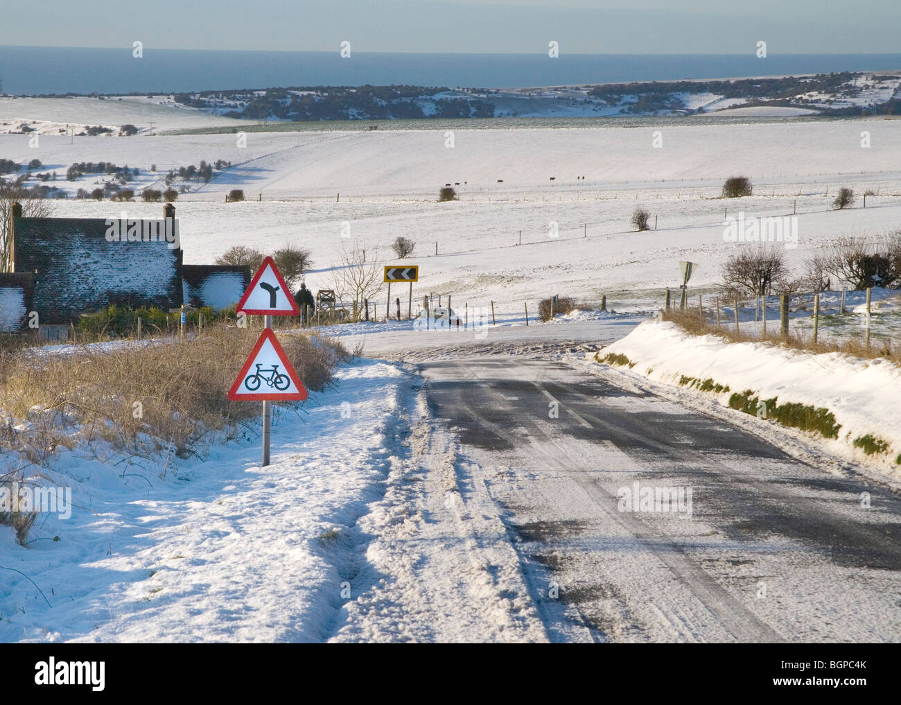 Devils dyke West Sussex Foto de stock