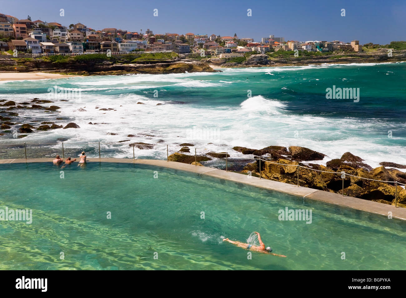 Australia, Sydney, Bronte Beach Foto de stock