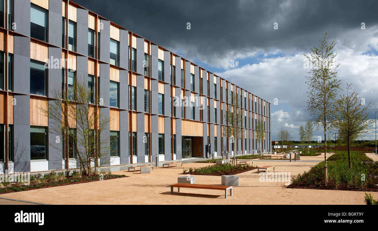 El exterior del parque, Ansty Coventry. Foto de stock