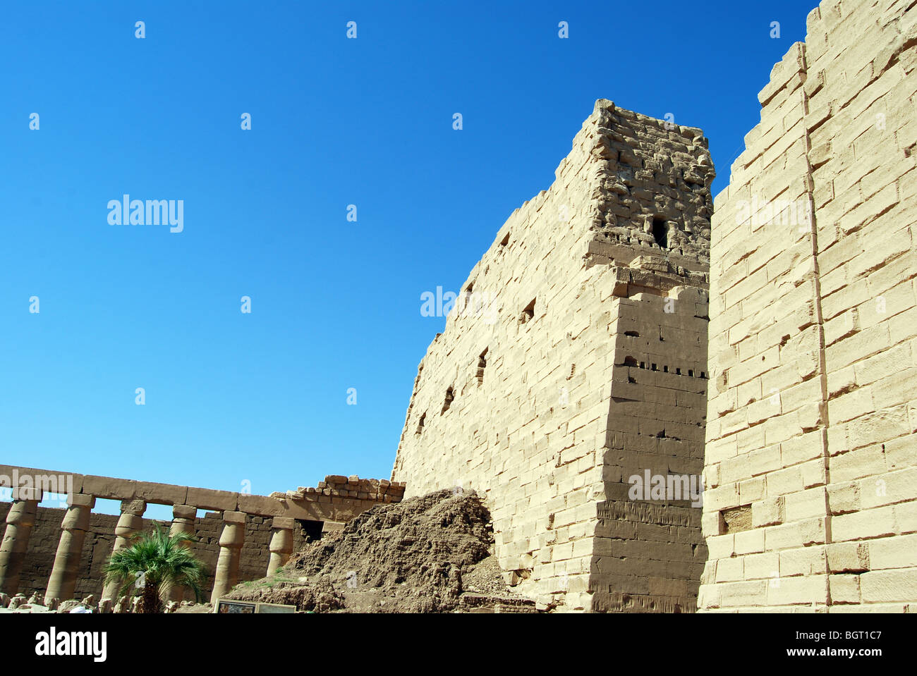 Templo de Karnak Luxor Egipto número 2782 Foto de stock