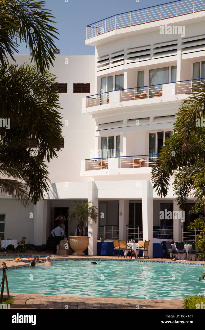 Hotel en Maputo, Mozambique, en el África Oriental Foto de stock