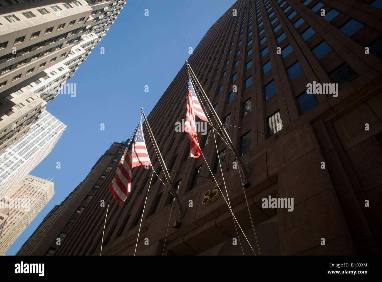 La sede de Goldman Sachs en Nueva York Foto de stock