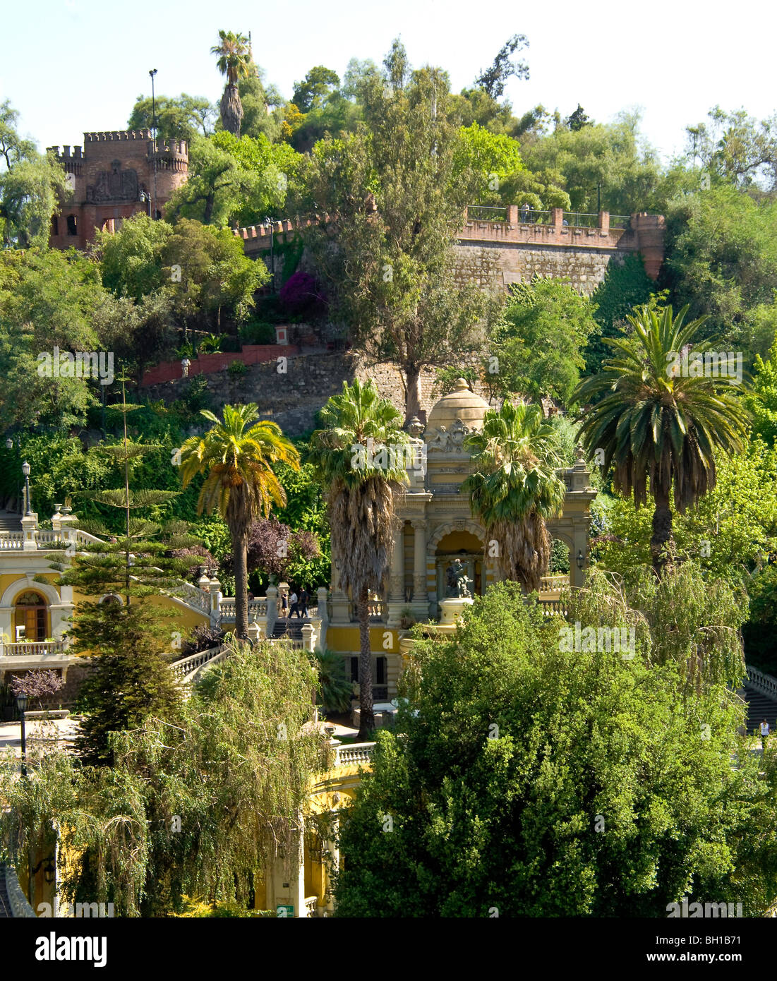 St.Christopher's Hill en el Parque Metropolitano de Santiago, Santiago