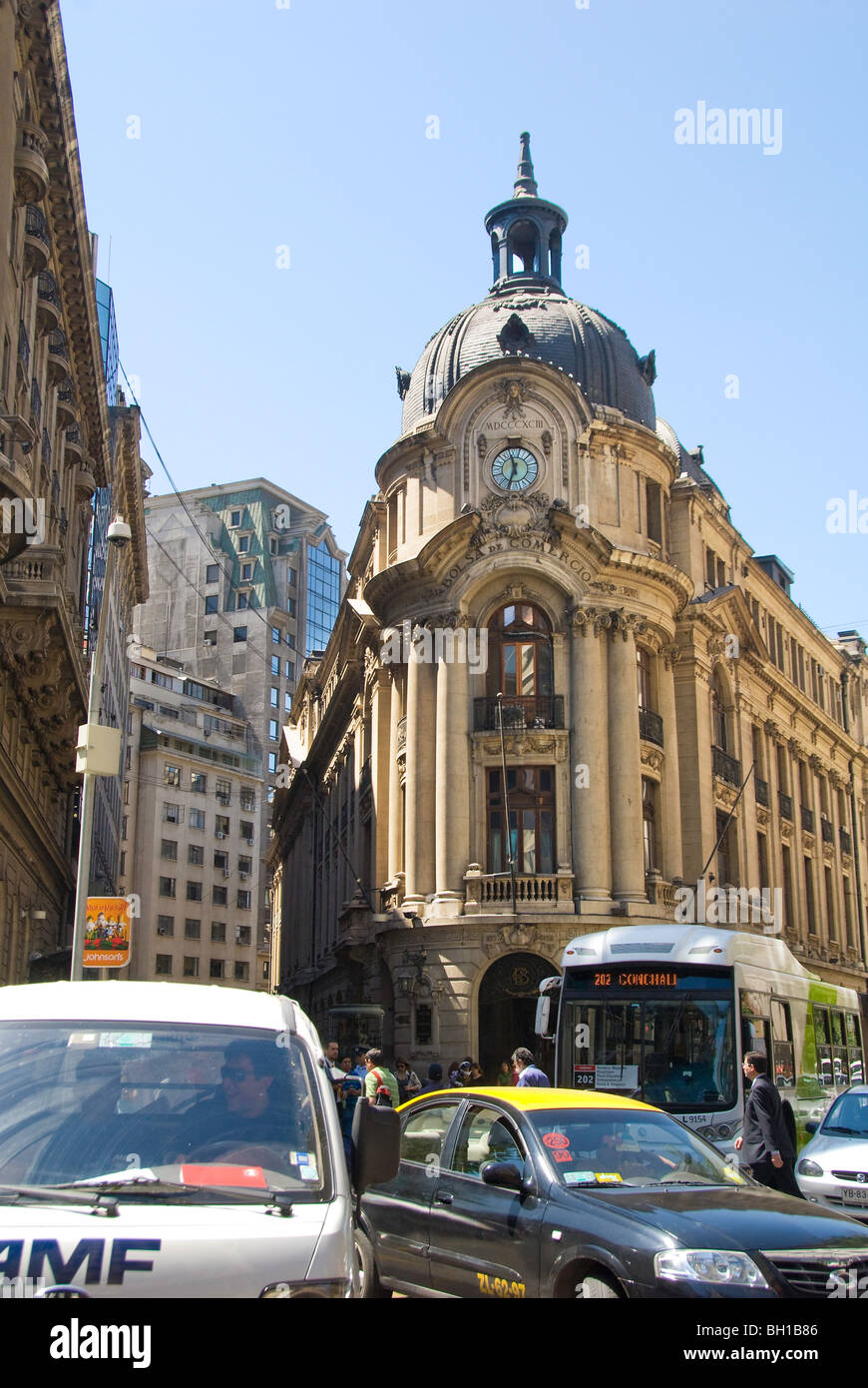 Bolsa de Valores de Santiago en Santiago de Chile Fotografía de stock -  Alamy