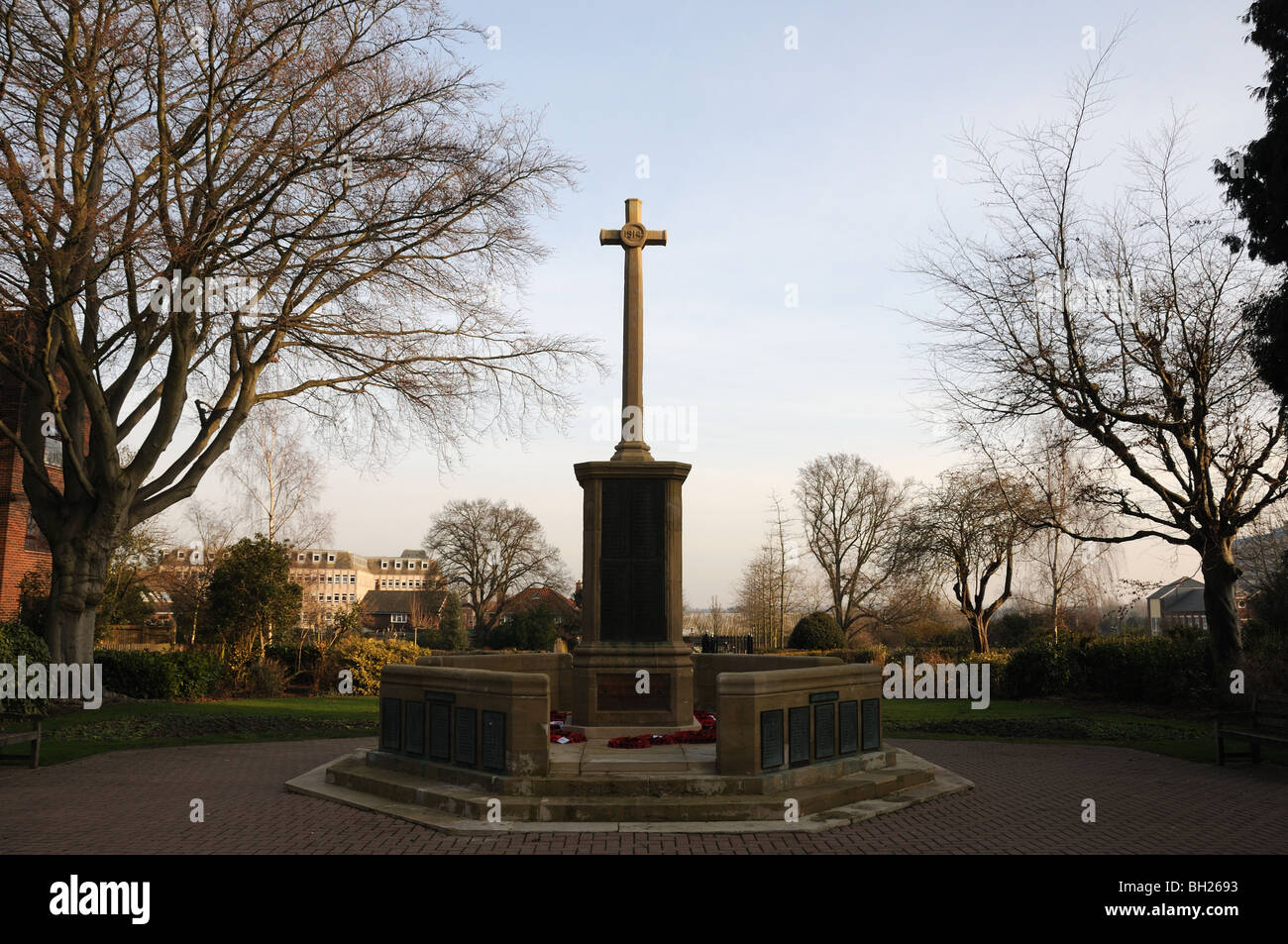 Ashford War Memorial Foto de stock