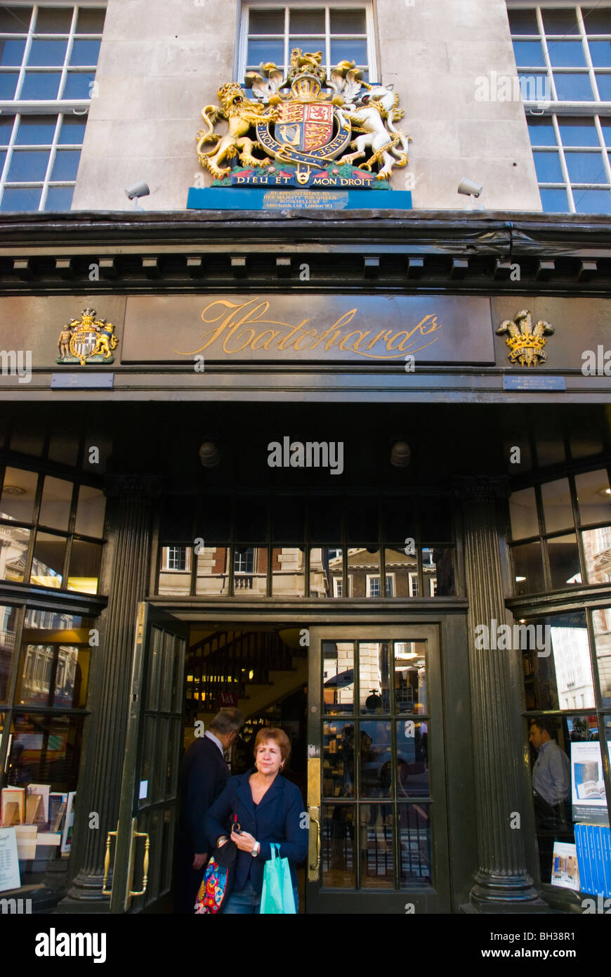 Hatchards London england uk hatchards bookshop fotografías e imágenes de alta ...