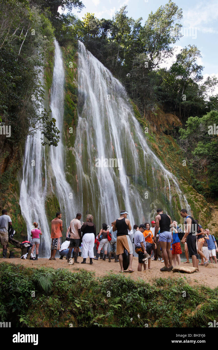 Cascada el Limón, Península de Samaná, República Dominicana Fotografía de  stock - Alamy