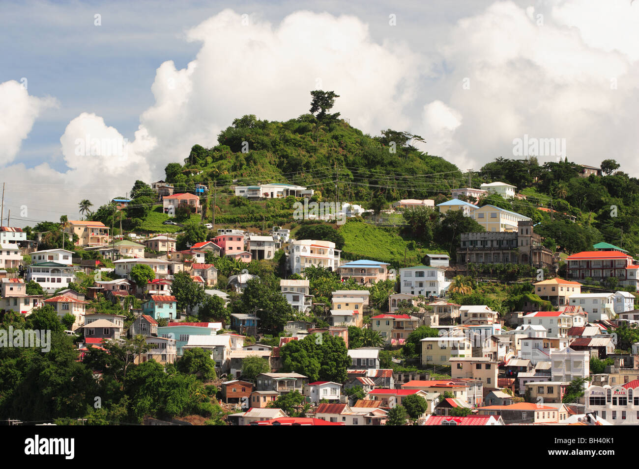 St George's, Granada, Caribe Foto de stock