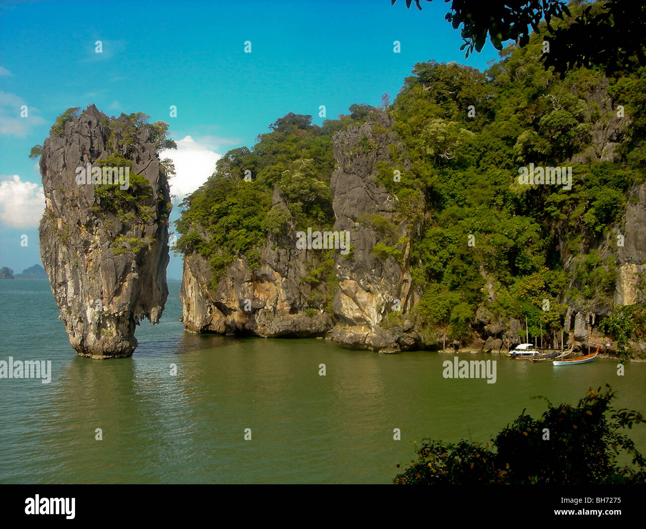 La isla de James Bond, Khao Phing Kan Island, Tailandia Foto de stock