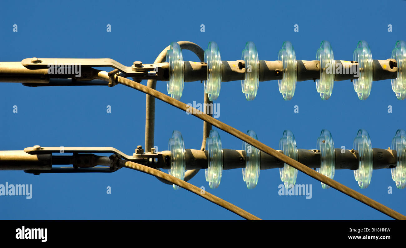 Cables de alta tensión de las líneas de transmisión de 275kV en