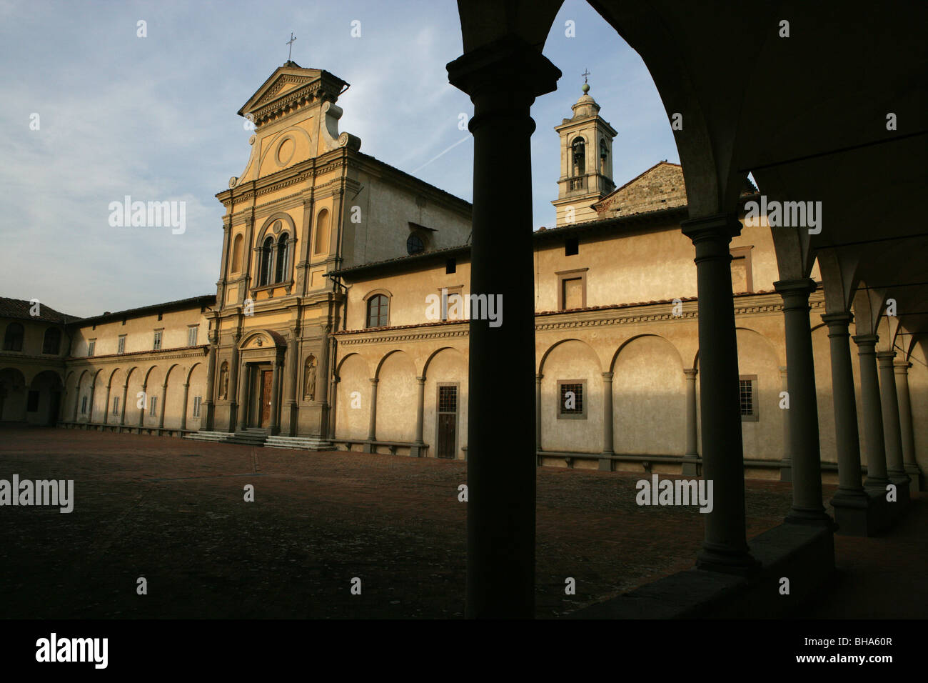 Italia, Florencia, La Certosa di Firenze, antiguo monasterio de la cartuja de la orden, Foto de stock