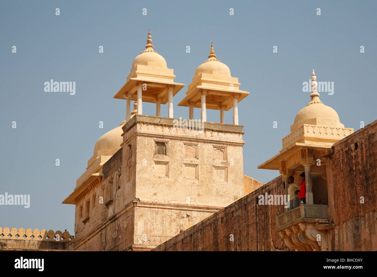 El Fuerte Amber, Jaipur, Rajasthan, India Foto de stock