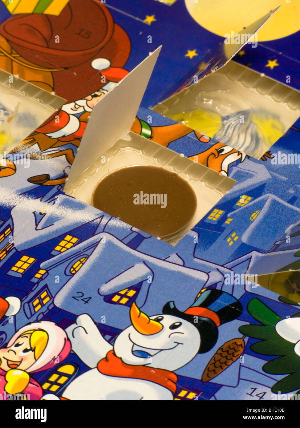 Chocolate advent calendar fotografías e imágenes de alta resolución - Alamy
