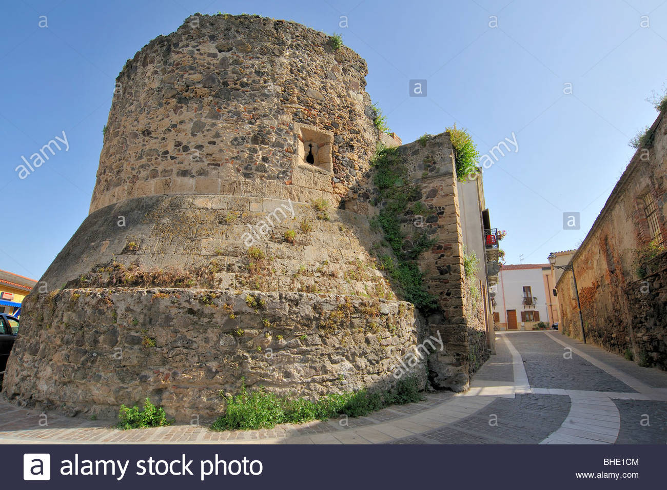 De portixedda toer, Oristano, Cerdeña, Italia Foto de stock