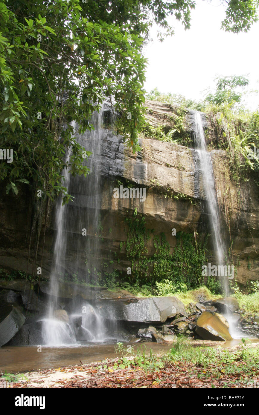 Sheldrick falls, Reserva Nacional Shimba Hills, Kenia Fotografía de
