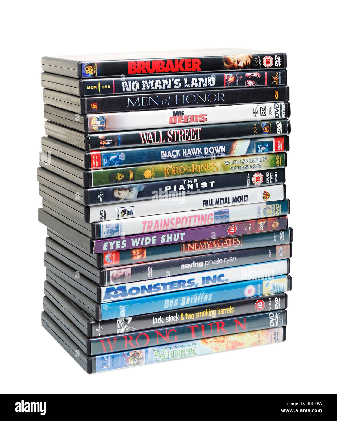 Dvds dvd stack movies fotografías e imágenes de alta resolución - Alamy