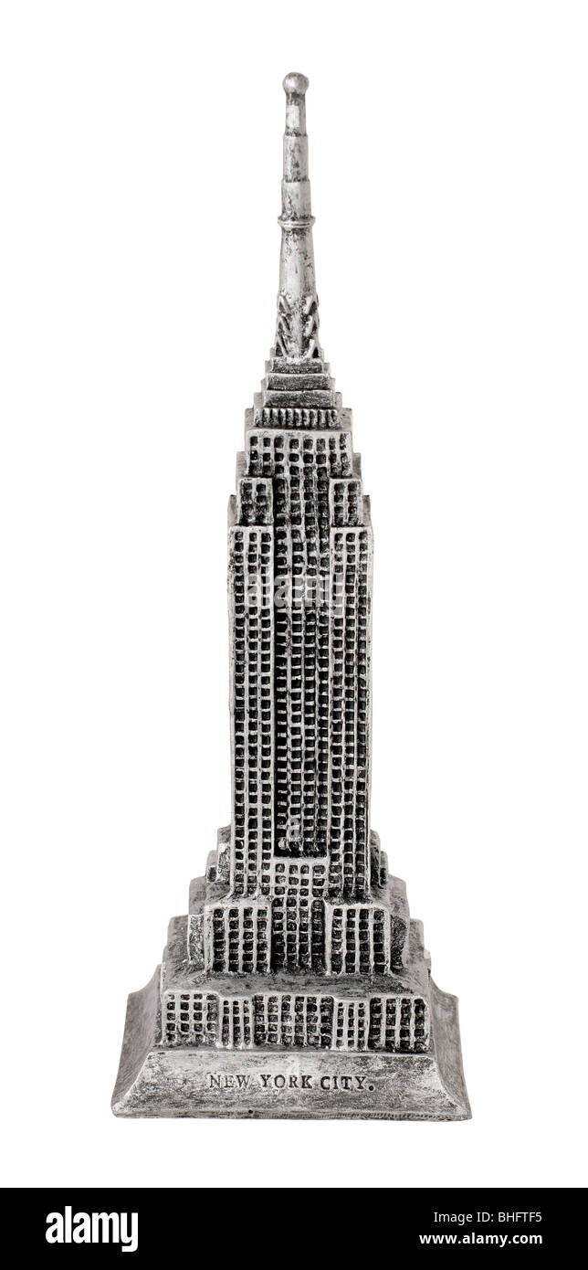 El Empire State Building. Foto de stock