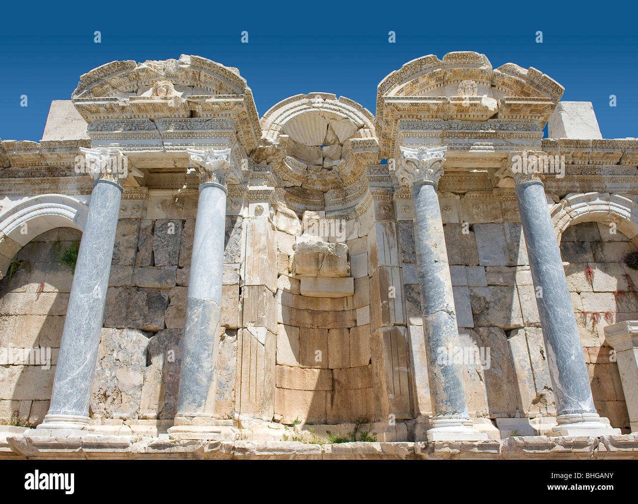 Ruinas de Sagalassos (Pisidia) en el suroeste de Turquía Foto de stock