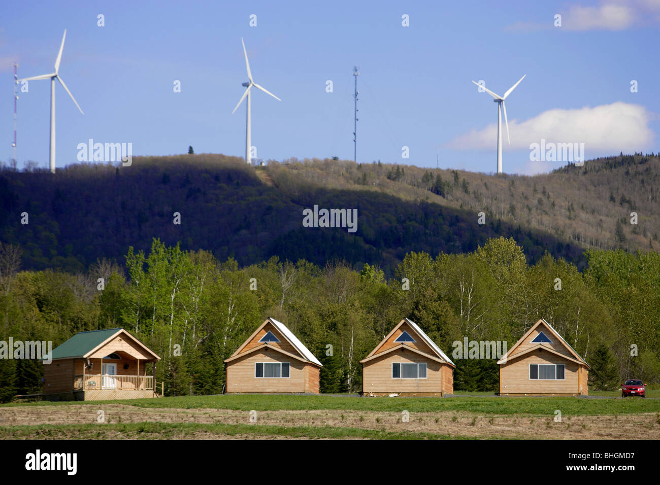 Mars Hill Aroostook County Maine Nueva Inglaterra, EE.UU. Foto de stock