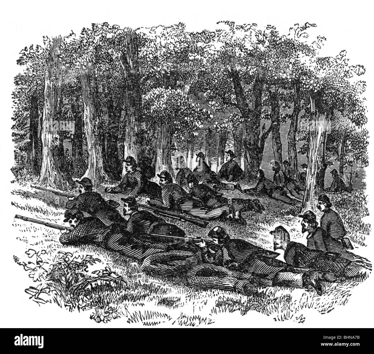 Geografía / viajes, EE.UU., Guerra Civil Americana 1861 - 1865, Foto de stock