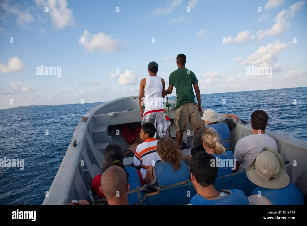 Corn island boat nicaragua fotografías e imágenes de alta resolución