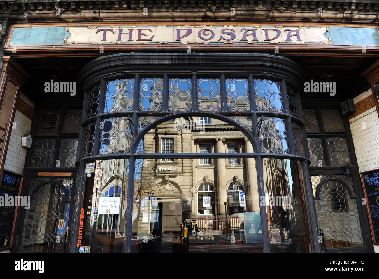 La Posada Pub en Lichfield Street Wolverhampton, Reino Unido Foto de stock