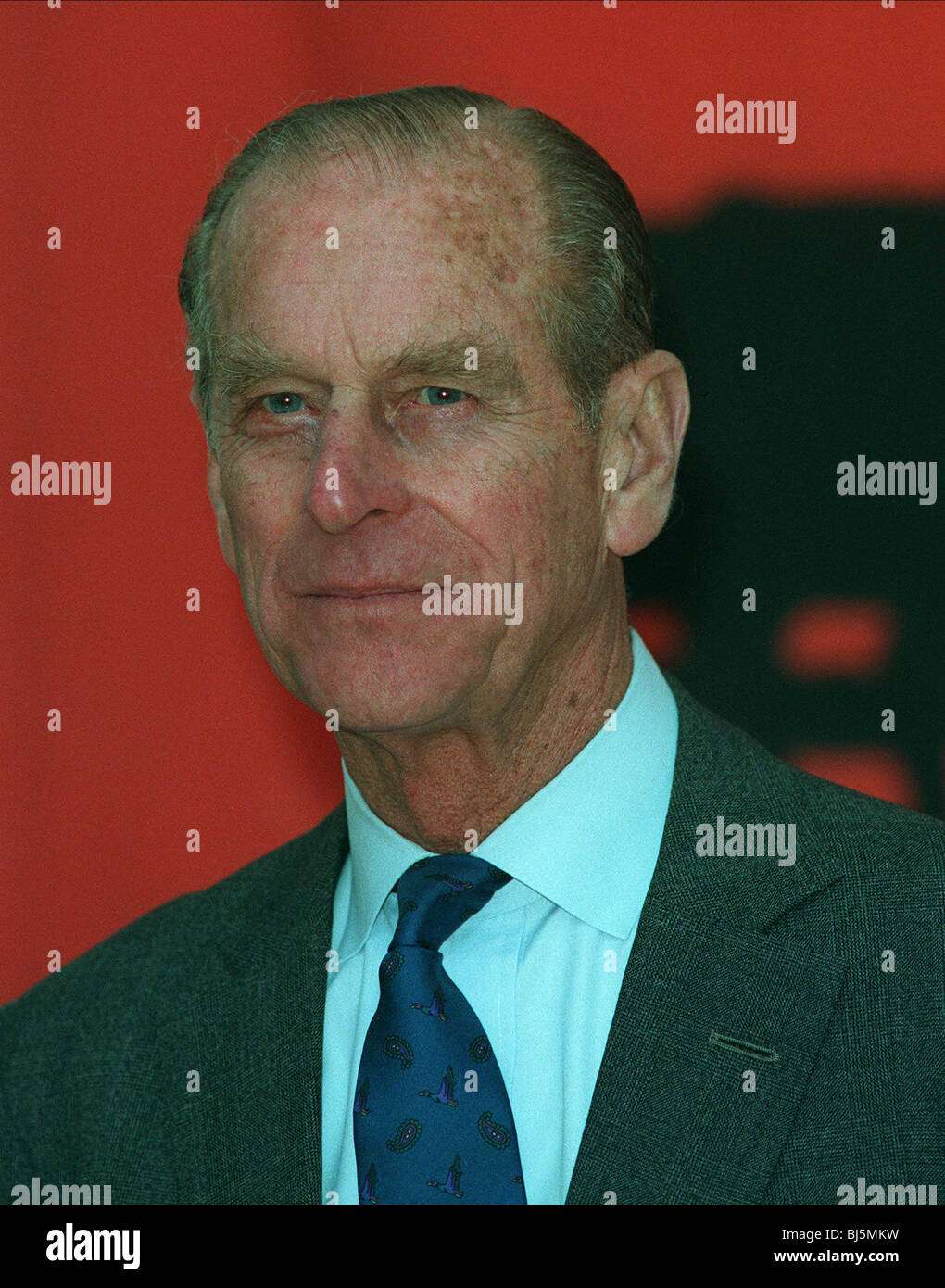 El príncipe Felipe, Duque de Edimburgo el 23 de febrero de 1995 Foto de stock