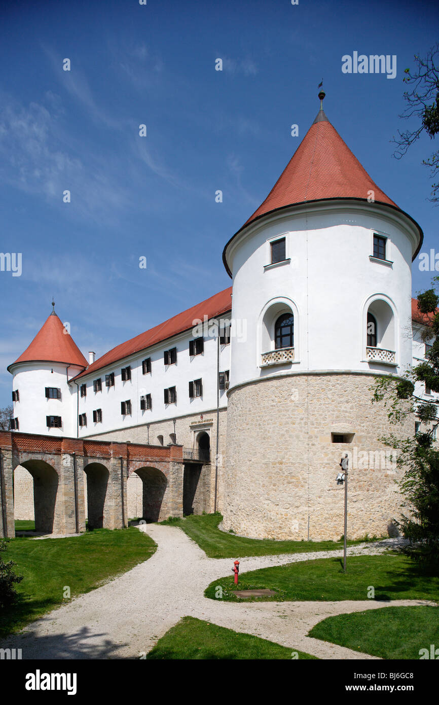 Castillo Mokrice,palacio renacentista,Eslovenia Foto de stock