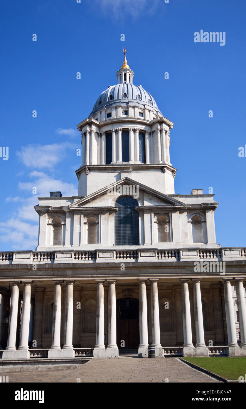 El Old Royal Naval College de Greenwich Foto de stock