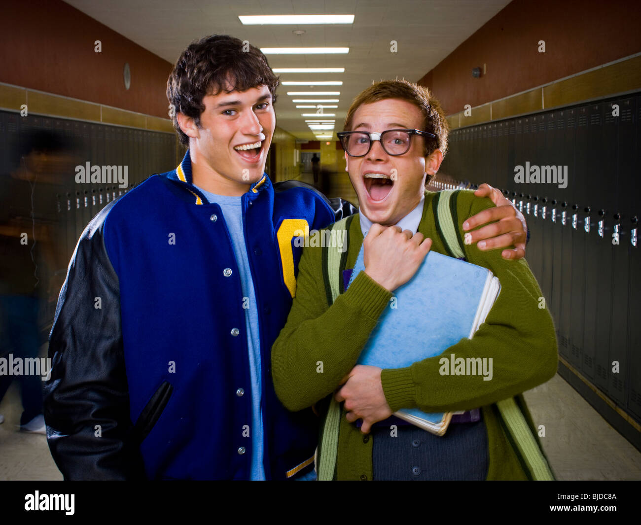 High school jock nerd fotografías e imágenes de alta resolución Alamy