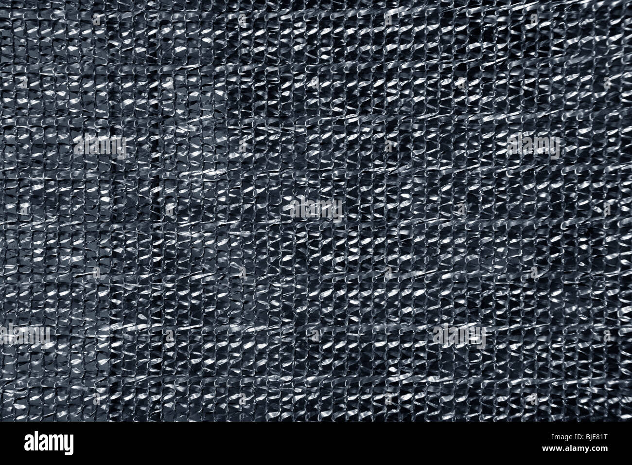 Tela de rafia de plástico gris patrón de textura de fondo macro Fotografía  de stock - Alamy