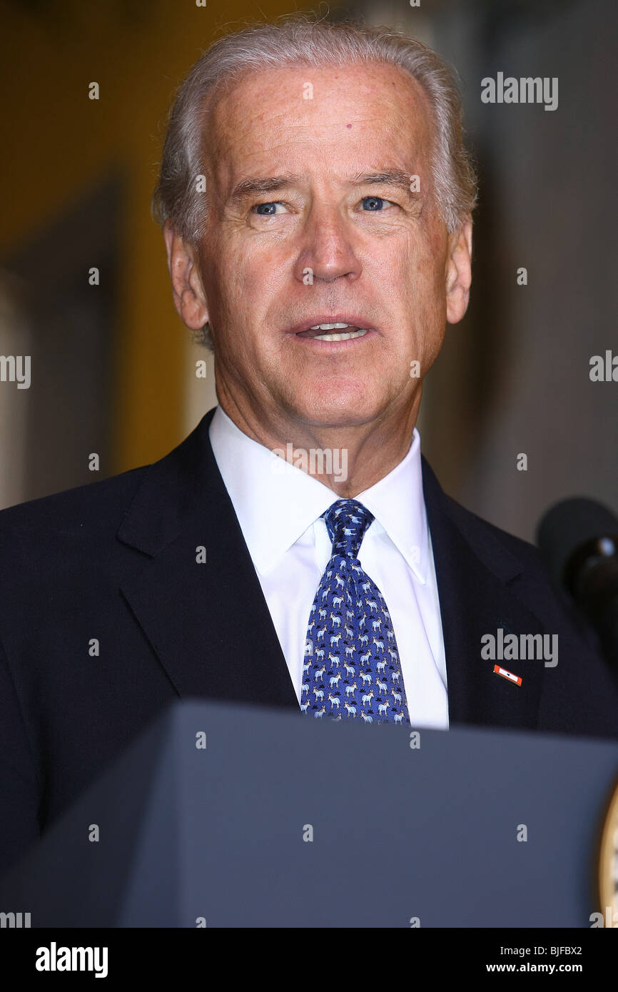 JOE BIDEN VICEPRESIDENTE 2009 Foto de stock