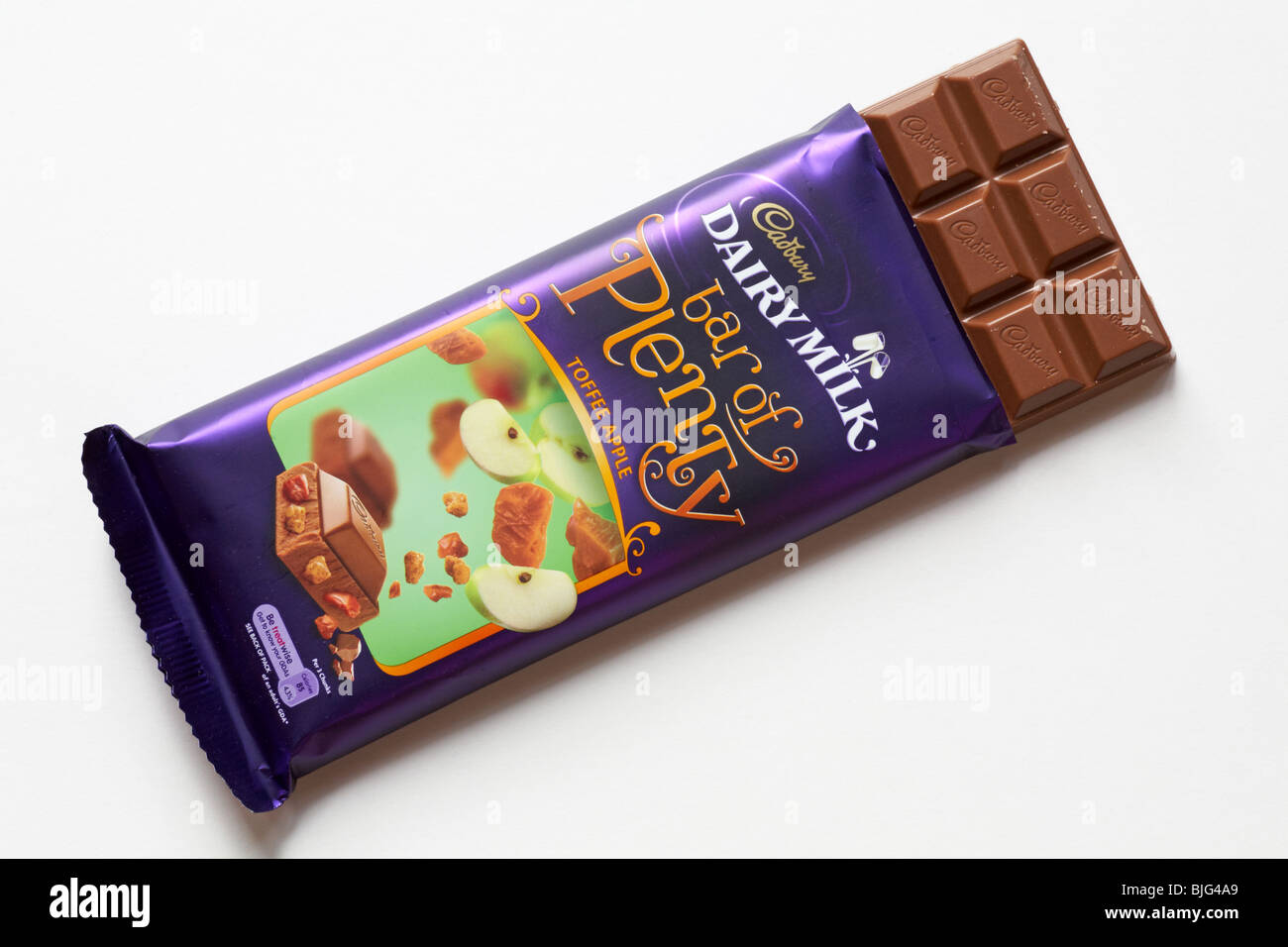 Abrió la Cadbury Dairy Milk Bar de abundancia barra de chocolate