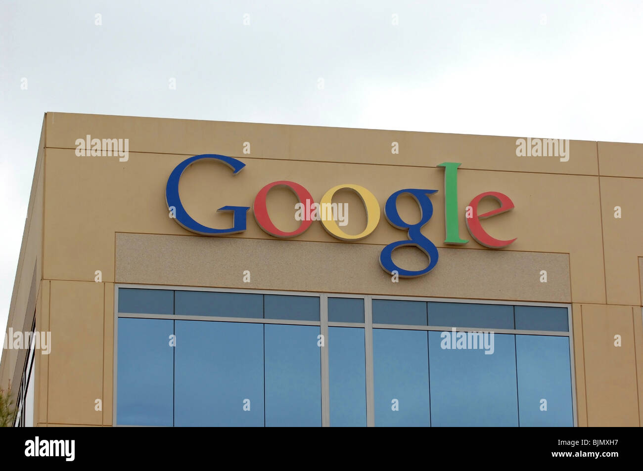 Edificio de Oficinas de Google en el condado de Orange, California. Foto de stock