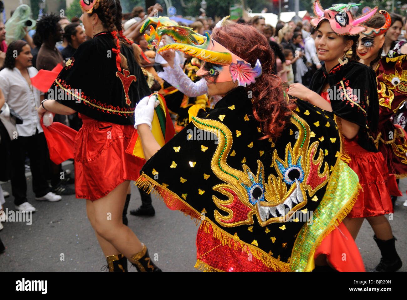 Karneval der Carnaval de las Culturas, Berlín, distrito Kreuzberg, Alemania, Europa Fotografía de stock - Alamy