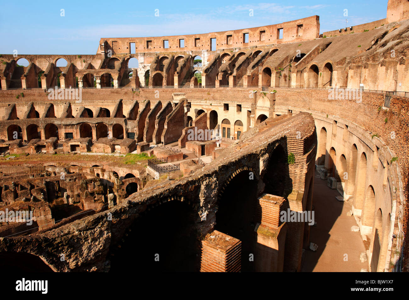 El Coliseo (Colosseo) . Roma Foto de stock