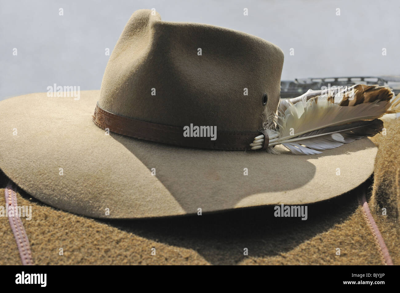 Moda Australiano sombrero de paja de vaquero CA2290284